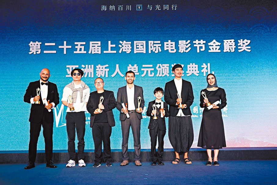 ◆「亞新獎」獲獎人員合影。