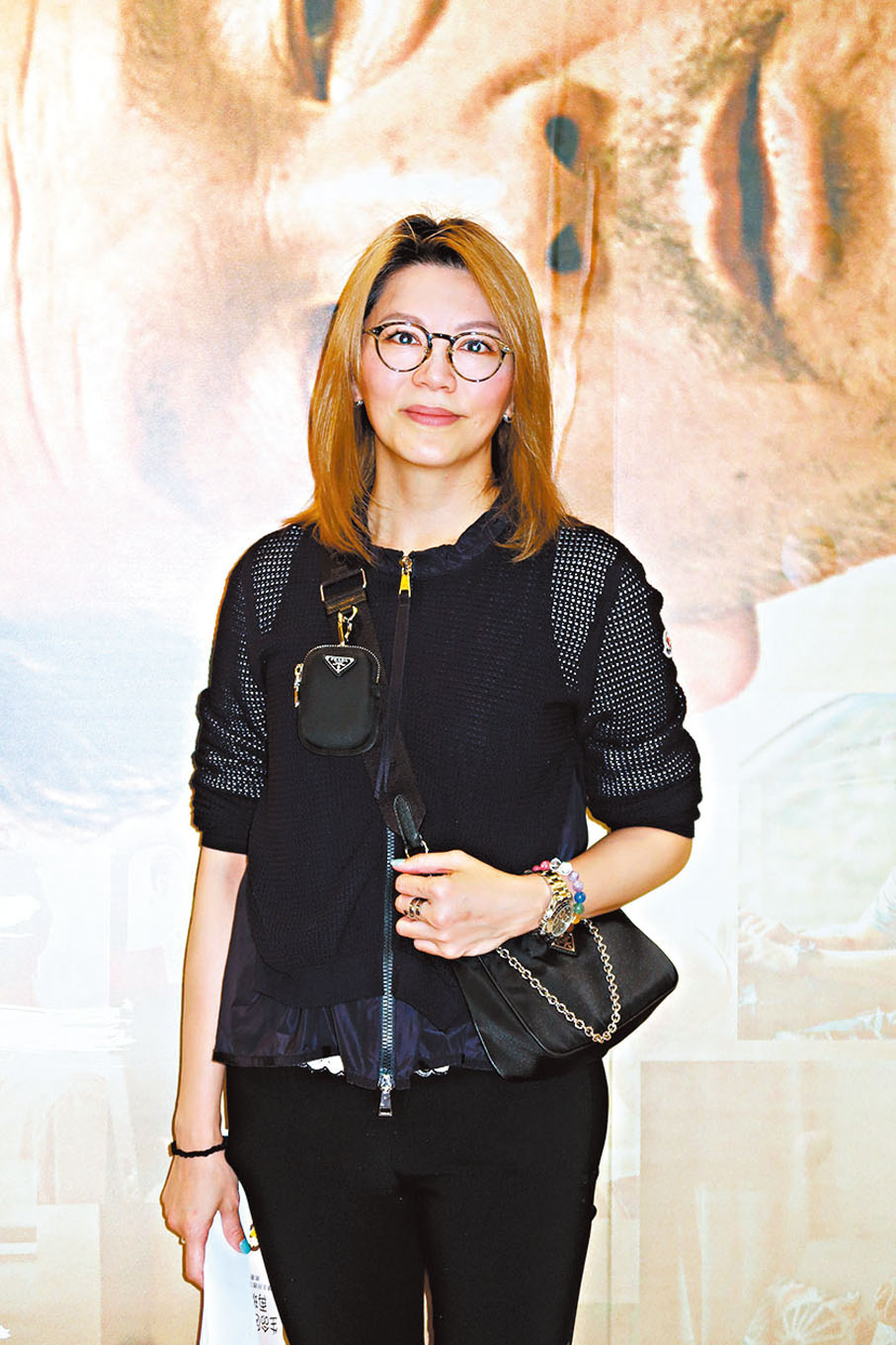 ◆ 康子妮自從當保險從業員後，更關注身體狀況。