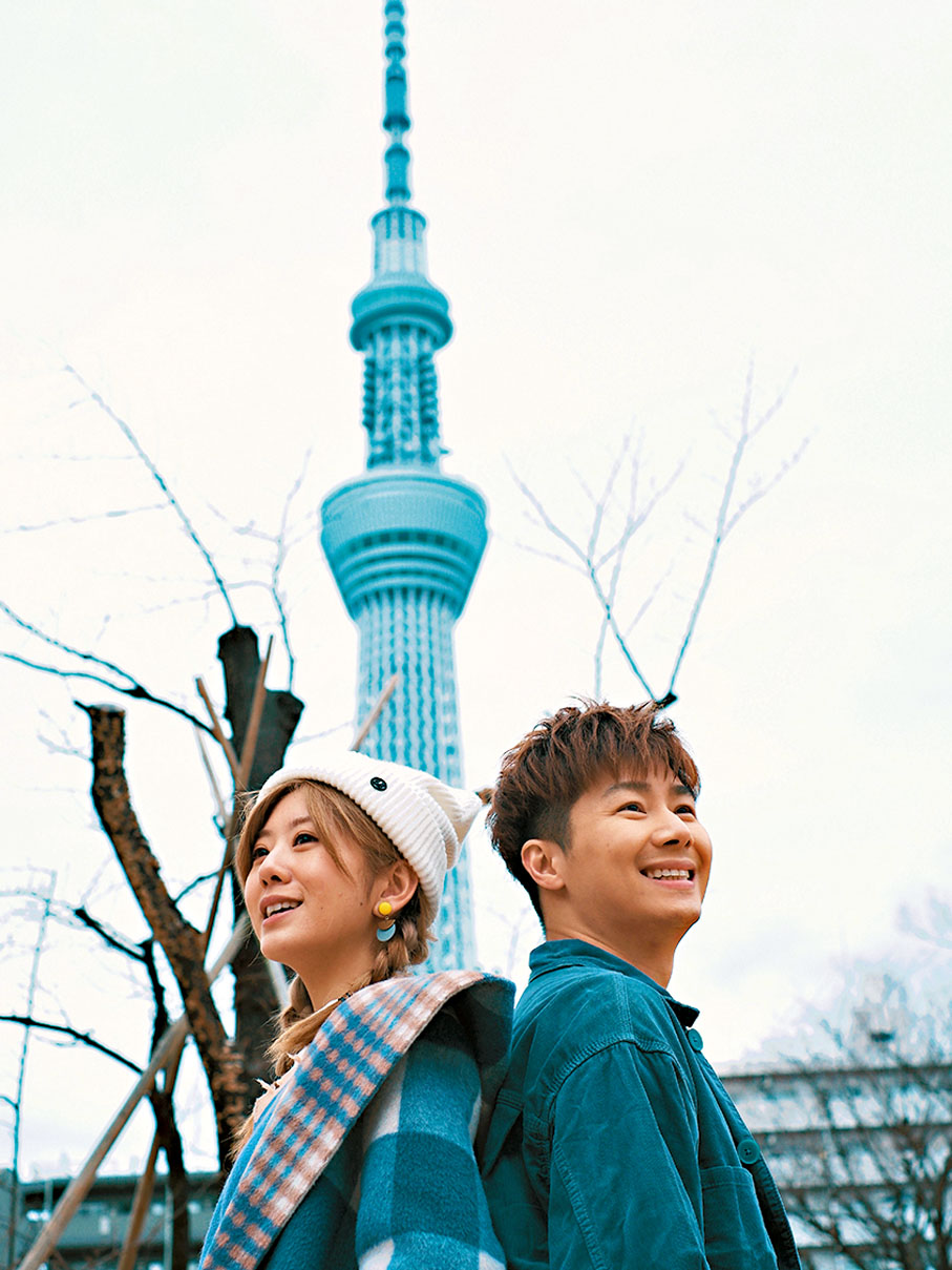 ◆陳嘉慧與周奕瑋拍檔主持旅遊節目贏盡好口碑。  資料圖片