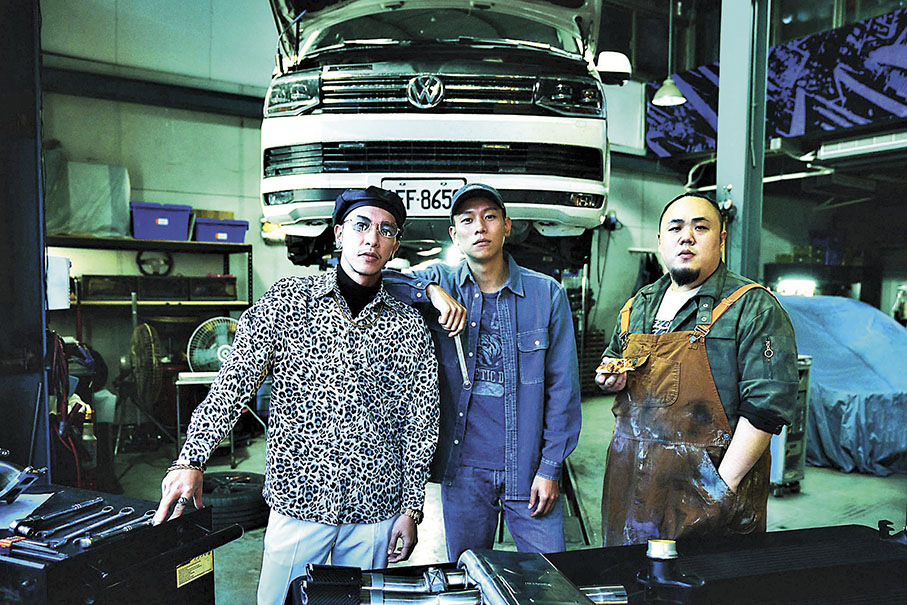 ◆「頑童」3人在片中演出 。