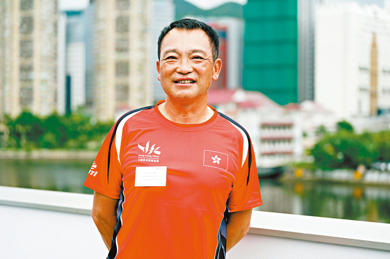 ◆港隊教練吳紀寧。香港文匯報記者郭正謙  攝