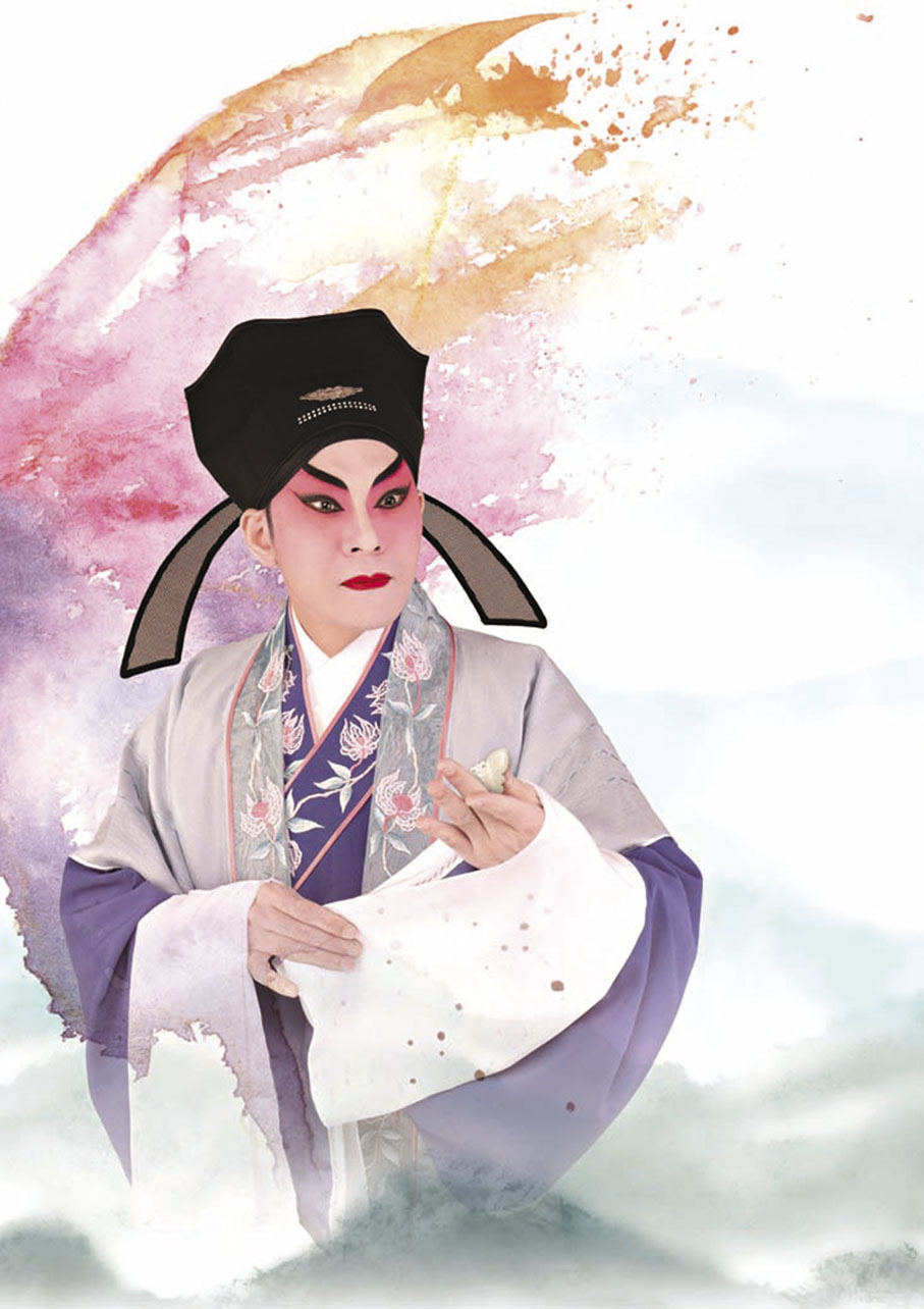 ◆梁兆明飾梁山伯。