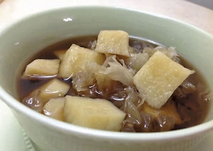 ◆白木耳山藥冬瓜湯