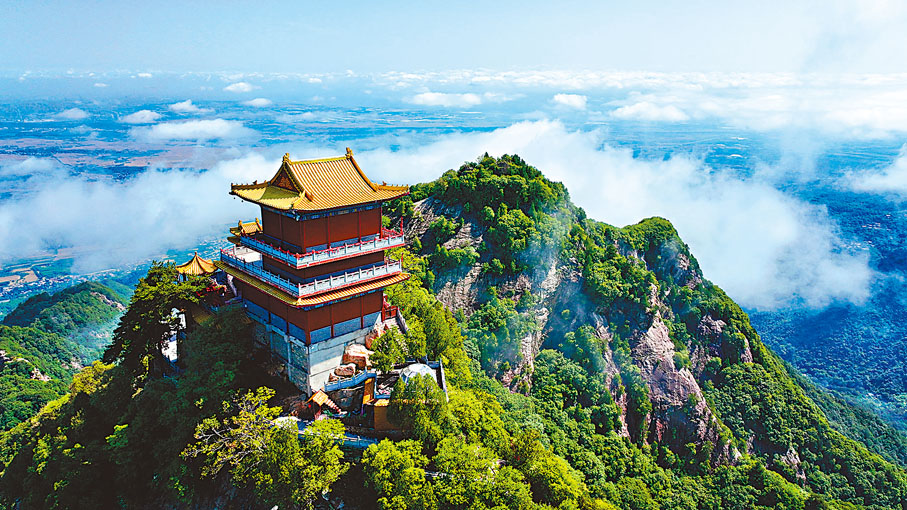 ◆ 終南山為道教發祥地之一，也是佛教南山律宗的發祥地。 資料圖片