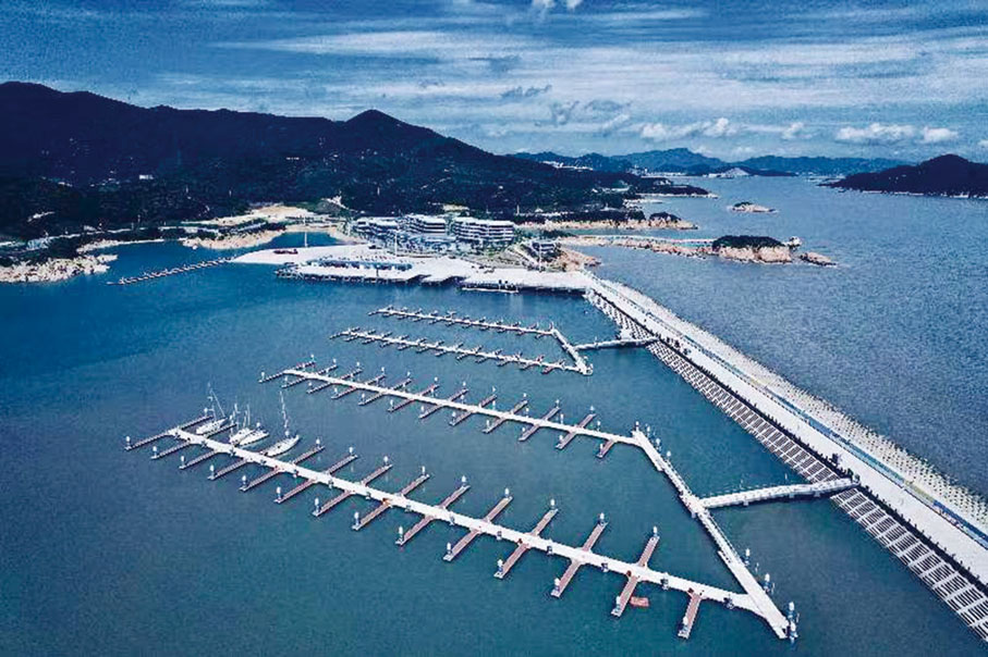 ◆ 寧波象山亞帆中心。