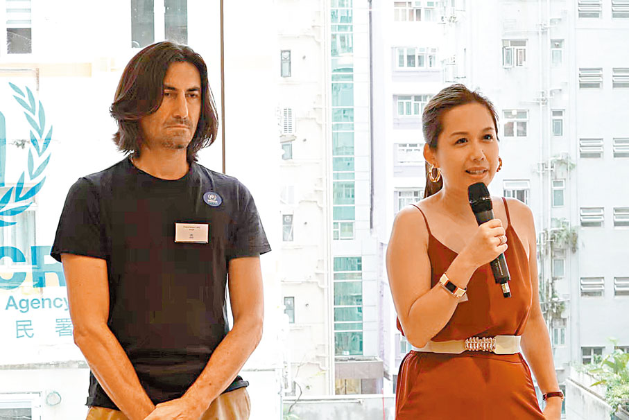 ◆藝術家Francesco（左）和Erin。