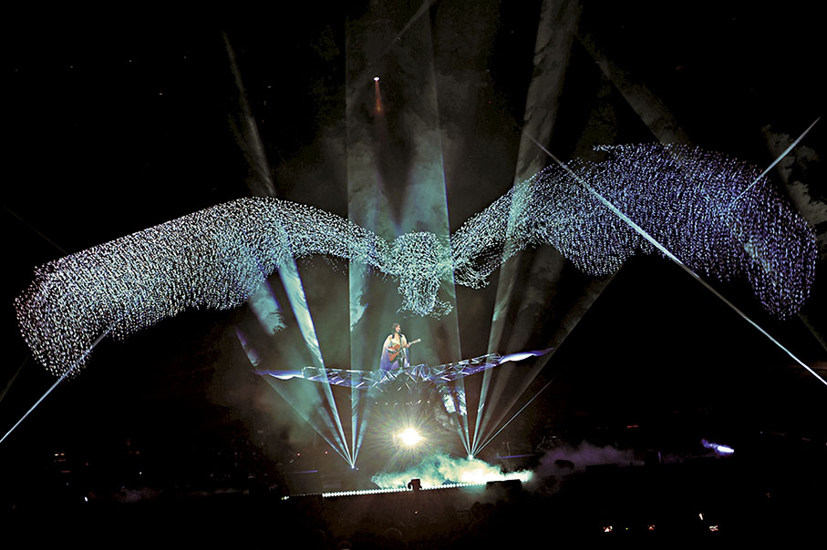 ◆ 蔡健雅將「宇宙青鳥號」搬來香港舞台。
