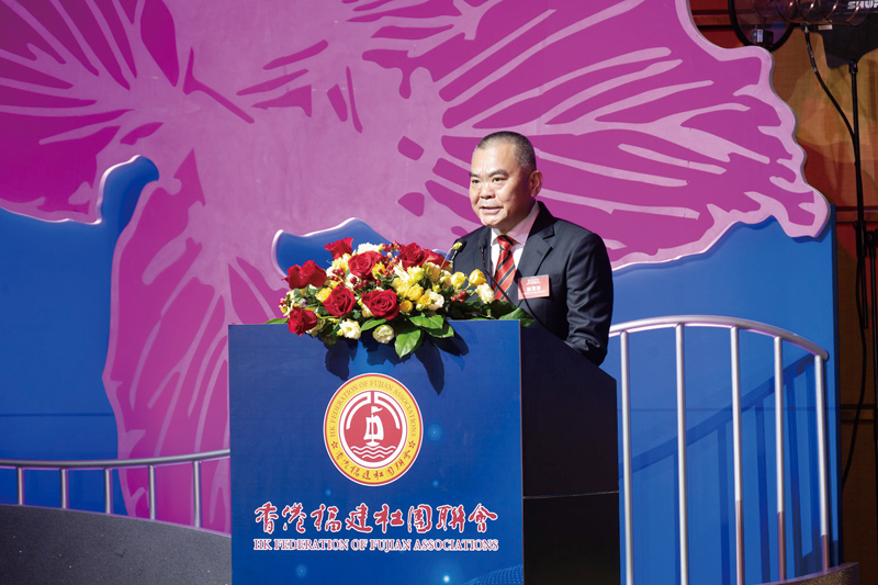 ▲施清流致辭。