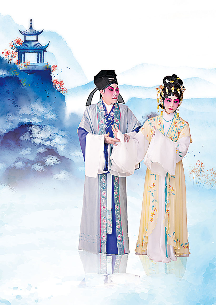◆「雙梁配」在新《梁祝》中將演繹一段淒美感人的愛情故事。