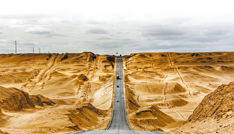 ◆S210線阿拉爾—和田沙漠公路