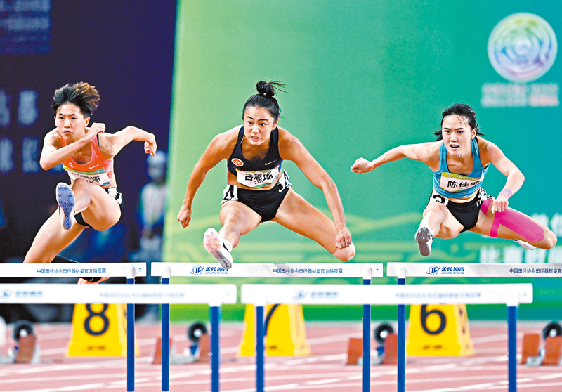 ◆港隊於女子100米欄亦有奪牌機會。  資料圖片