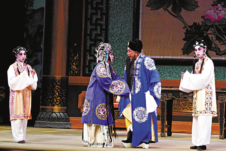 ◆《二堂放子》也是經典的鬚生戲。