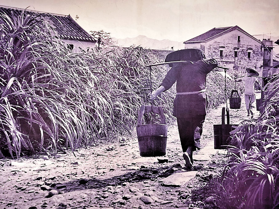 ◆中英街建在這條名「鸕鶿徑」的沙頭角河故道上。 作者供圖