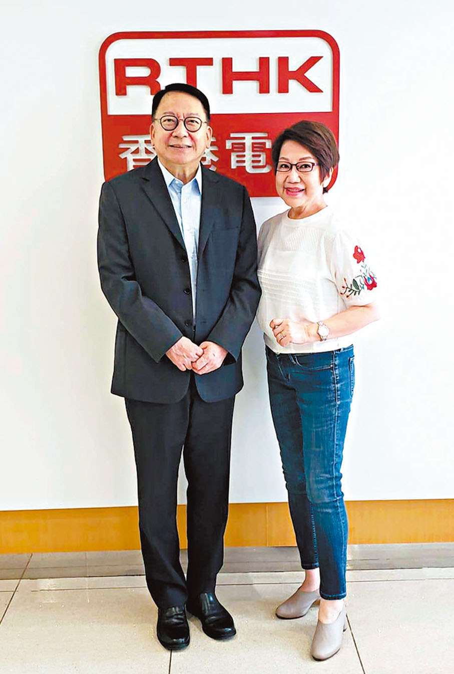 ◆政務司司長陳國基非常關心老人家。作者供圖