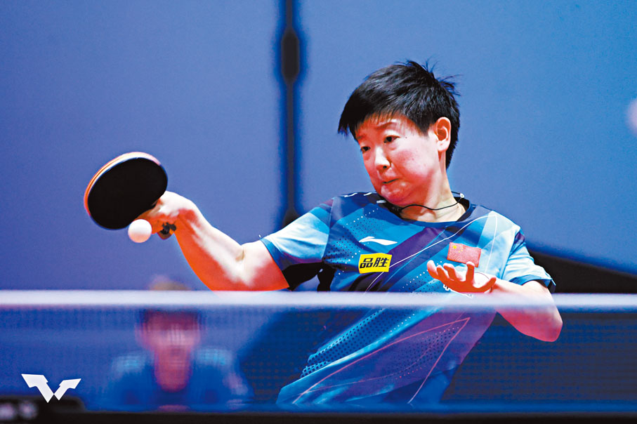 ◆世界排名第一的孫穎莎意外不敵平野美宇。WTT圖片