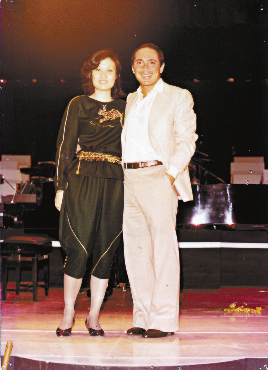 ◆陳淑芬與Paul Anka合作關係維持幾十年。