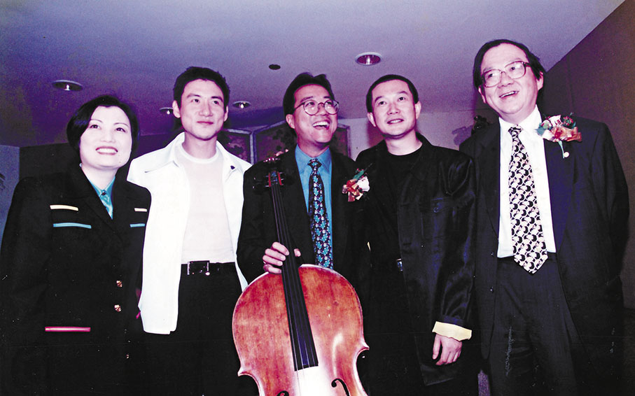 ◆1997年香港回歸節目中，陳淑芬邀譚盾、馬友友、張學友等演出。