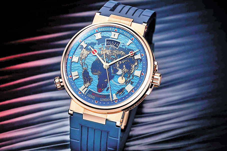 ◆Breguet Marine航海系列 Hora Mundi腕錶