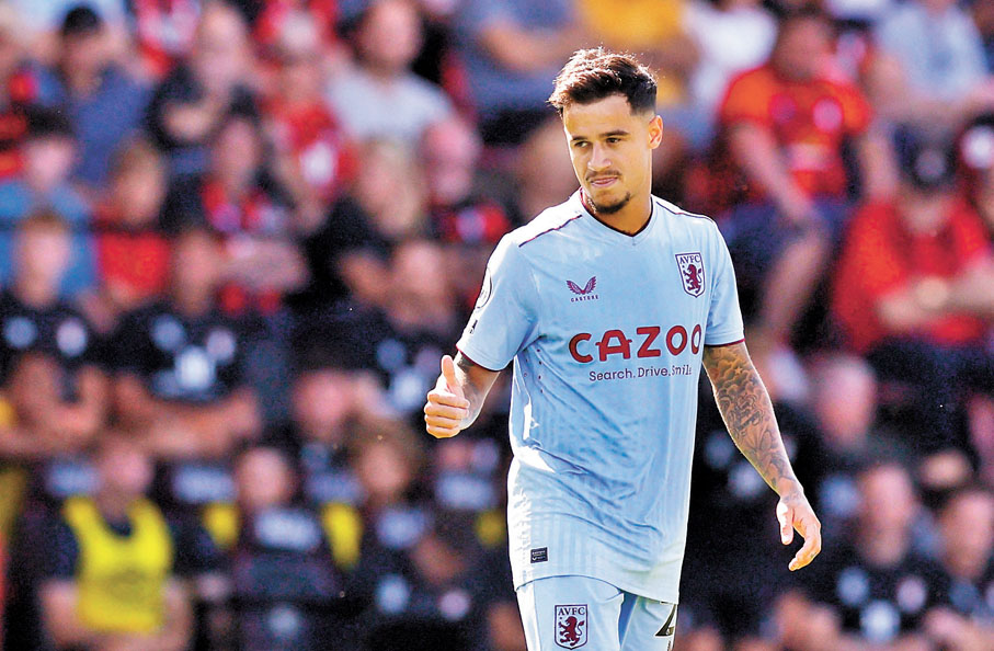 ◆菲臘比古天奴現効力於維拉。  資料圖片