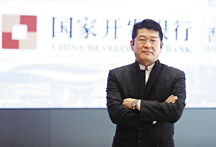 ◆ 李曦光表示，香港的「北部都會區」和「明日大嶼」將提供香港未來發展所需的大量土地，開發銀行可為新區發展引入金融和央企動力。 香港文匯報記者  萬霜靈  攝