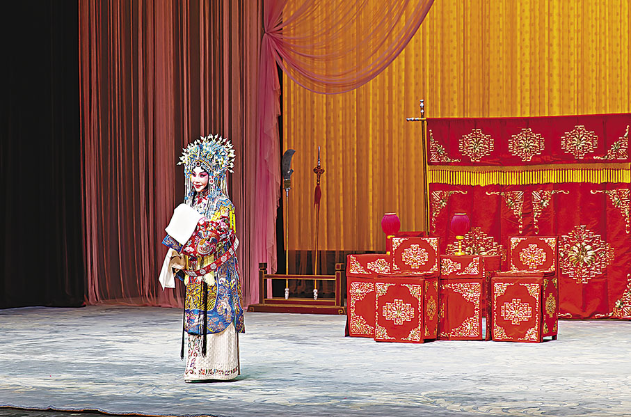 ◆趙秀君台上精彩的演出。