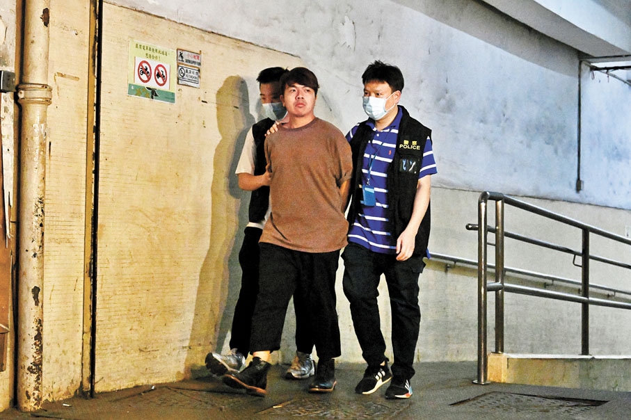 ◆香港教育界及青年組織界人士認為，警方拘捕「眾志」多名餘孽，等於是鏟除了過去十多年禍害香港青少年的一個「大毒瘤」。圖上至下為：羅冠聰、黃之鋒、林朗彥。 資料圖片