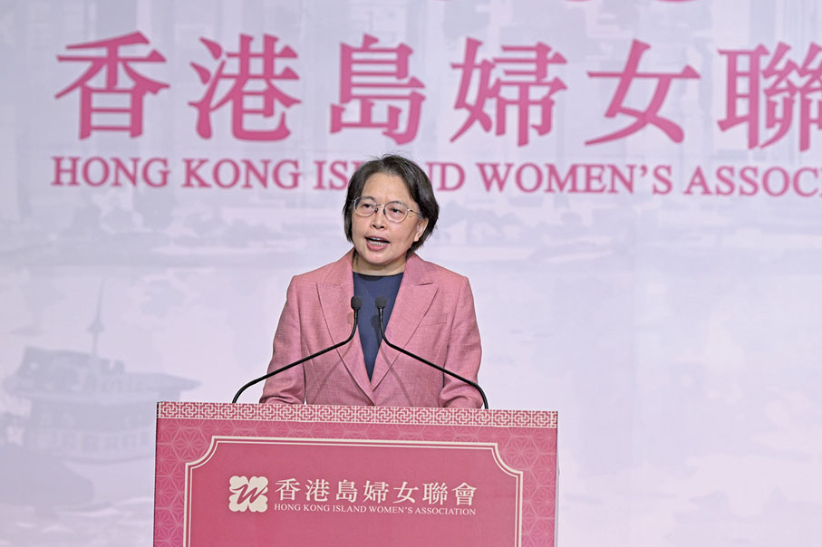 ◆ 黃曉薇致辭。