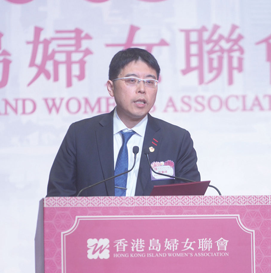 ◆ 莊紫祥致辭。