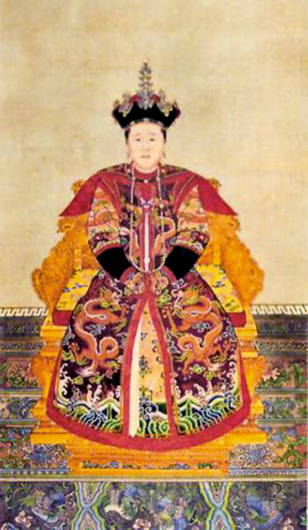 ◆孝莊文皇后畫像。 資料圖片