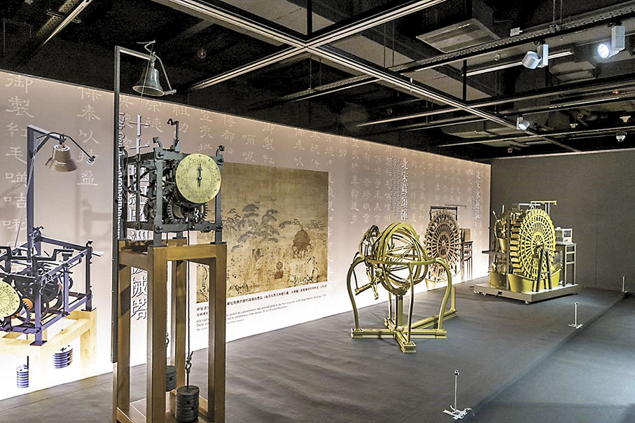 ◆三件模型展品重現了圓明園西洋建築中精湛的水力噴泉設計和巧思。 圖片由主辦方提供
