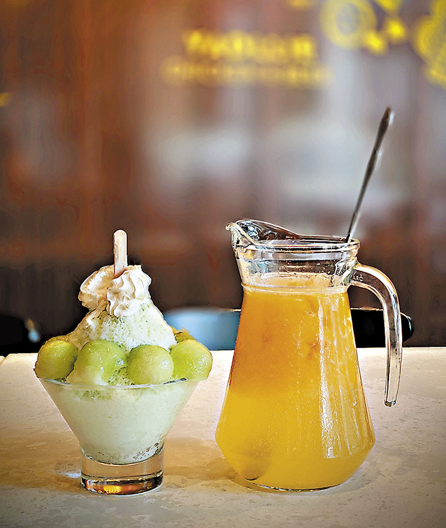 ◆蜜瓜雪冰及芒果菠蘿Mocktail