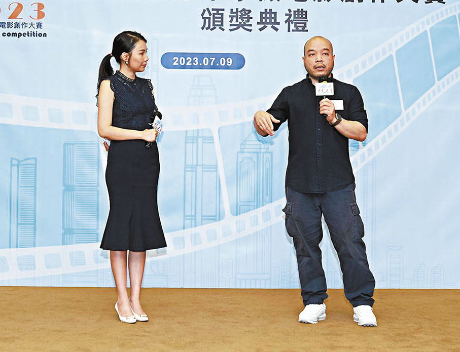 ◆《毒舌大狀》導演吳煒倫分享創作心得。