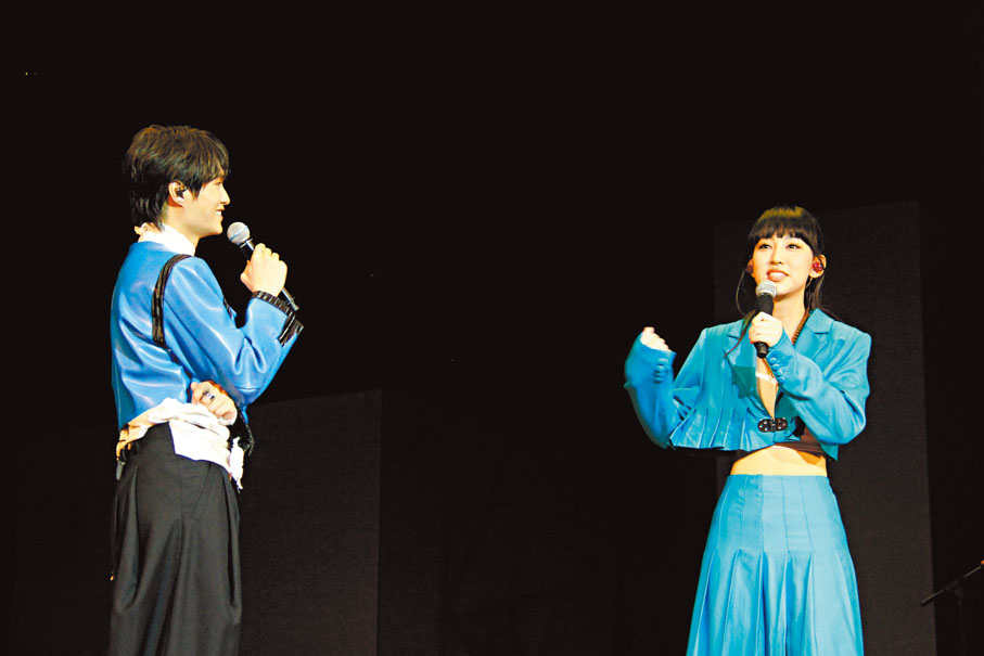 ◆胡鴻鈞的廣州音樂會請來炎明熹擔任嘉賓。