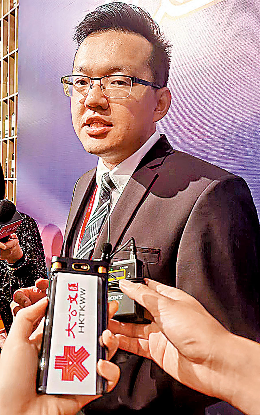 ◆台青徐韜　香港文匯報記者朱燁  攝