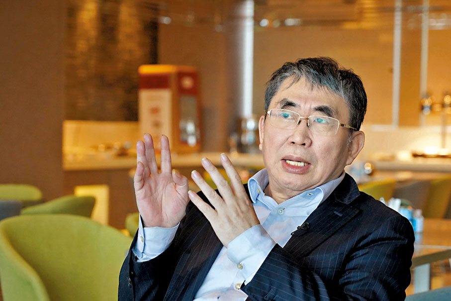 ◆ 聶衛平　香港文匯報記者曾興偉 攝