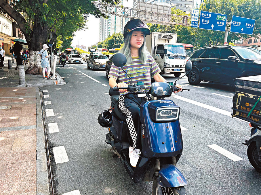 ◆ 暨南大學港生吳雅欣。香港文匯報記者敖敏輝 攝