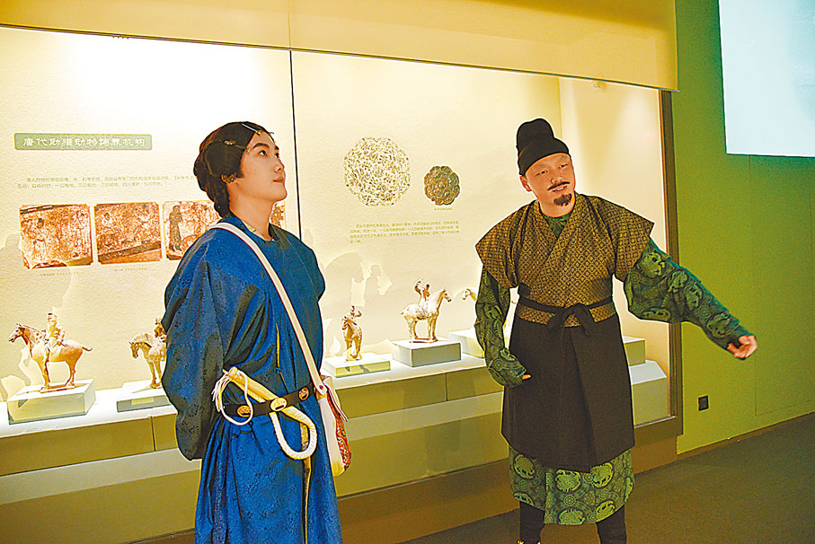 ◆初入大唐，藍衣少年每天就像生活在夢幻中。