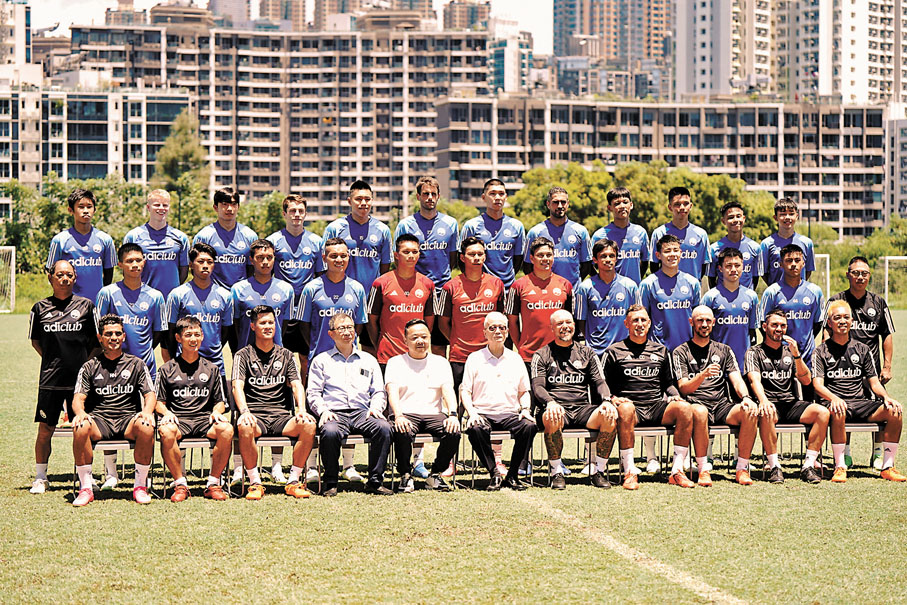 ◆東方足球隊大合照。