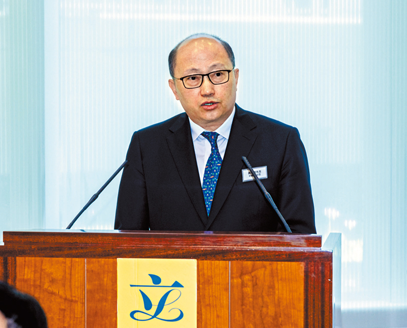 ◆鄭雁雄主任致辭。 中聯辦網站圖片