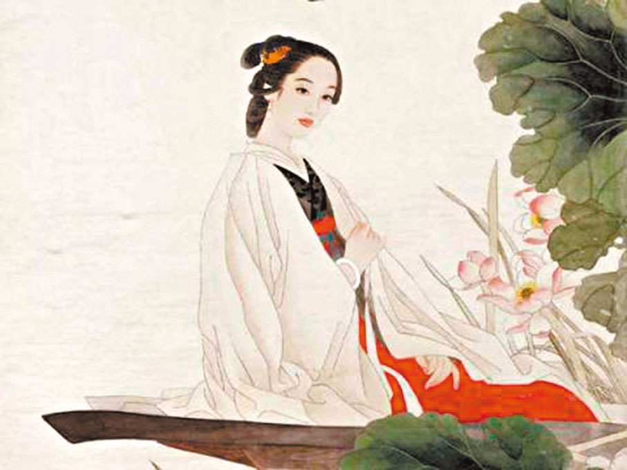 ◆李清照畫像。 資料圖片