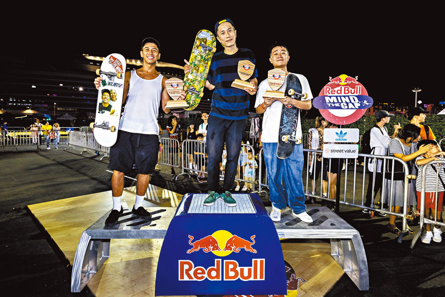 ◆三甲席位分別由李嘉龍（中）、陸俊彥（左）及蔡梓健奪得。 大會圖片