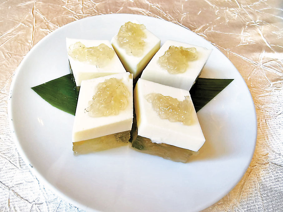 ◆燕窩哈密瓜奶凍糕