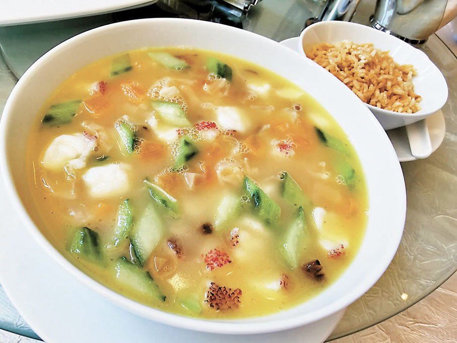 ◆花膠爵士湯星斑粒泡飯