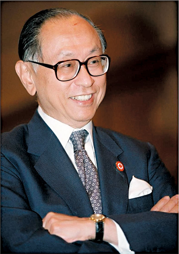 ◆楊鐵樑爵士逝世，享年93歲。作者供圖