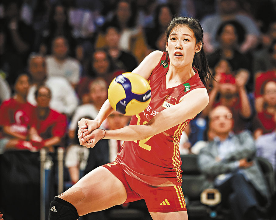 ◆中國隊的李盈瑩當選賽事最佳主攻。 FIVB圖片
