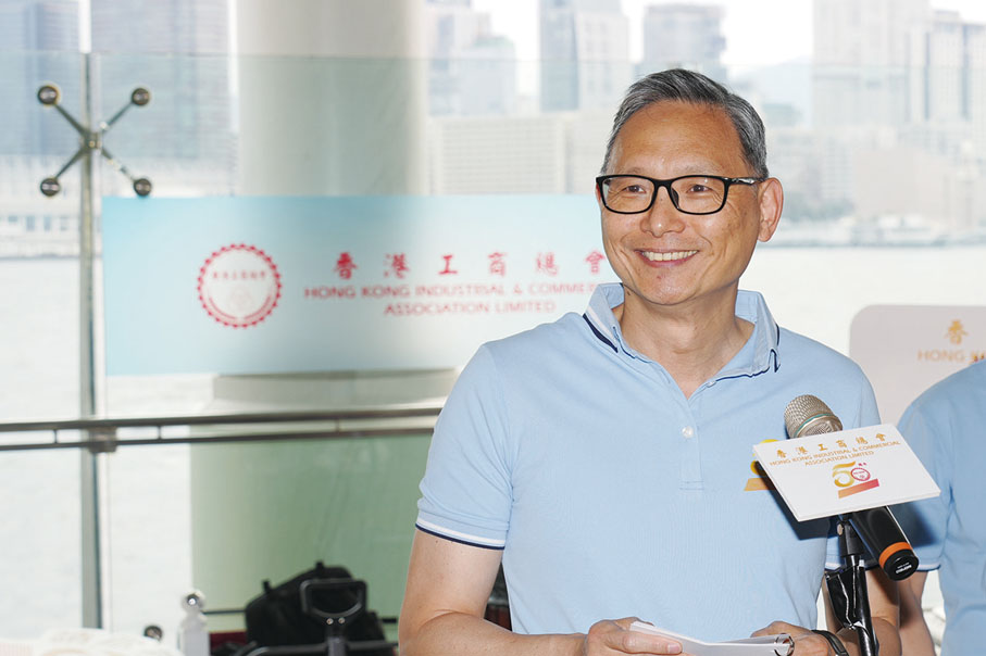 ◆ 保安局署理局長卓孝業致辭。