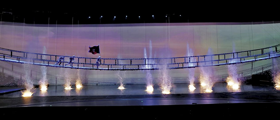 ◆《信仰》具備「影視」與「大秀」的屬性。