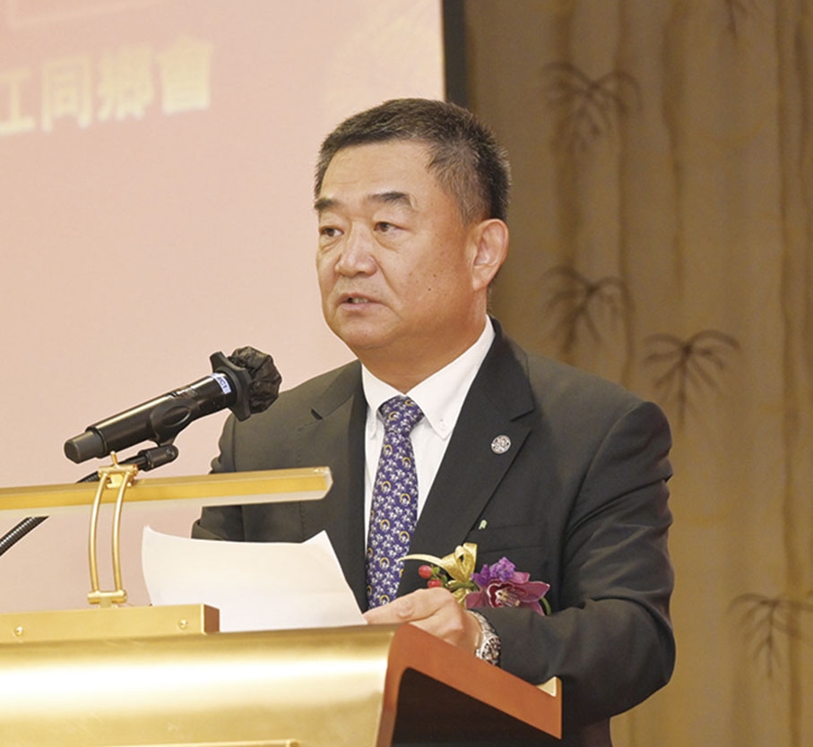 ◆ 姚茂龍發表致辭。