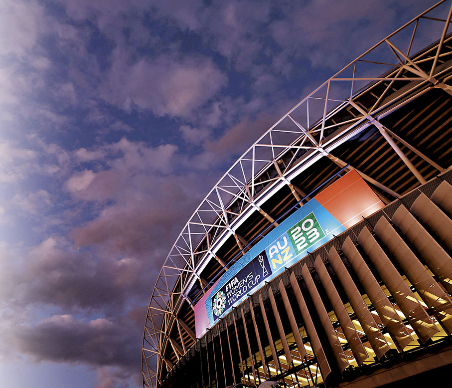 ◆ 悉尼奧運球場是本屆女足世盃的其中一個主場館。  法新社