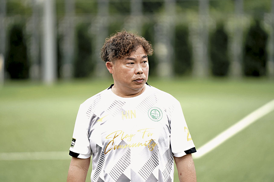 ◆李志堅重掌大埔隊。 香港文匯報實習記者徐梓鋒 攝